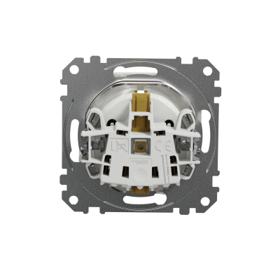 Sedna Design & Elements Gniazdo schuko z przesłonami białe SDD111021 SCHNEIDER (SDD111021)